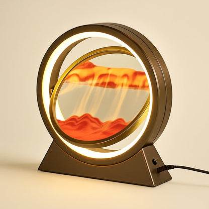 Lampe à Sable Mouvant – Art et Lumière en Mouvement