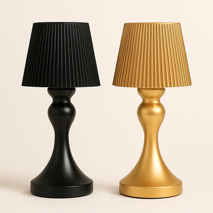 Lampe de Chevet Rechargeable Sans Fil en Métal