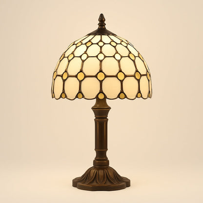 Lampe Tiffany Perle en Vitrail – Style Classique
