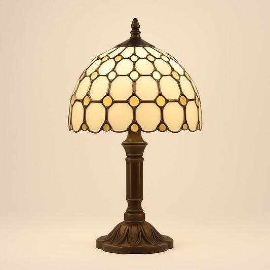 Lampe Tiffany Perle en Vitrail – Style Classique