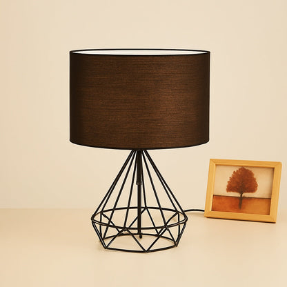 Lampe de Chevet Noire – Design Minimaliste en Métal