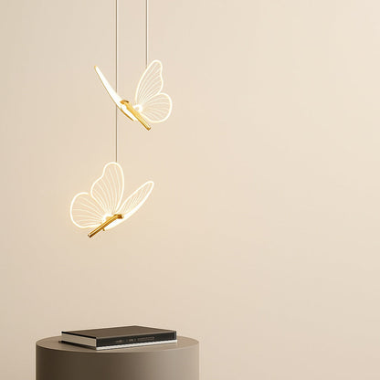 Lampe Suspension Papillon – Luminaire Décoratif Poétique