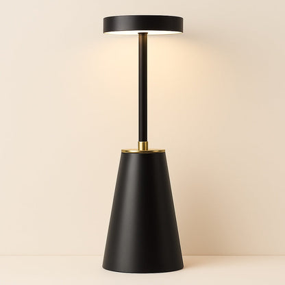 Lampe de Chevet Sans Fil Tactile en Métal