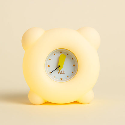 Veilleuse Horloge pour Enfant – Lumière Douce et Timer