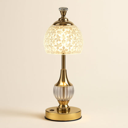 Lampe de Chevet Cristal Sans Fil Rechargeable