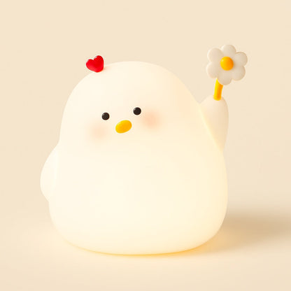 Veilleuse Enfant en Silicone Souple – Lumière Apaisante