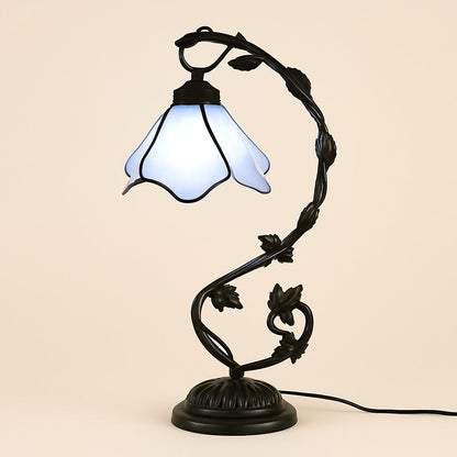 Lampe Tiffany en Verre Coloré – Style Art Déco