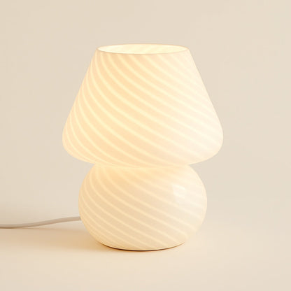 Lampe en Pâte de Verre Artisanale – H23 cm