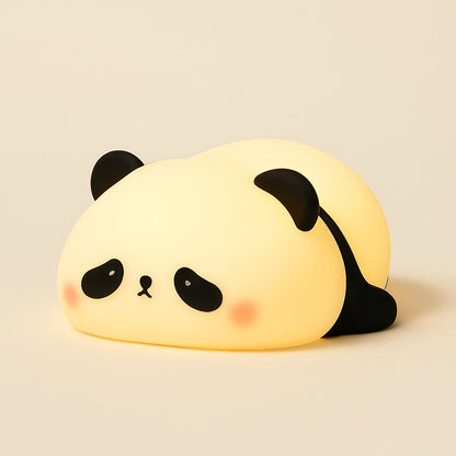 Veilleuse Panda en Silicone – Lumière Douce pour Bébé
