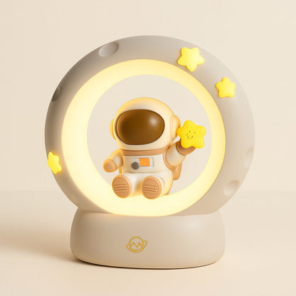 Veilleuse Astronaute en Silicone pour Chambre Enfant