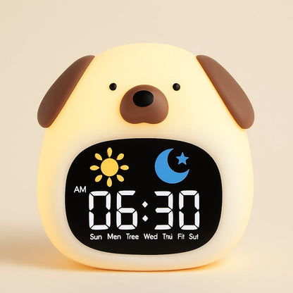 Veilleuse Réveil Enfant avec Indicateur Soleil/Lune