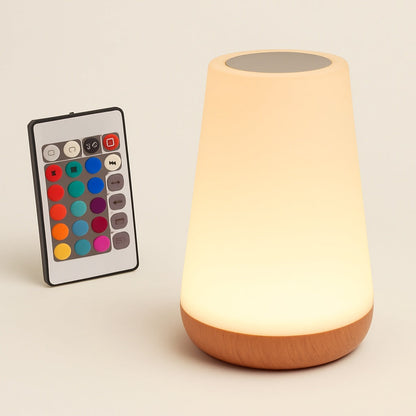 Veilleuse LED multicolore avec télécommande et minuteur