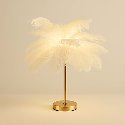 Lampe de Chevet Plume – Élégance et Lumière Douce