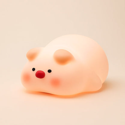Veilleuse Cochon en Silicone pour Bébé et Enfant