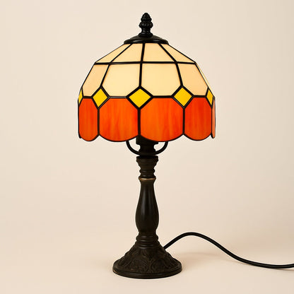 Lampe Tiffany Ambre Royale – Lumière & Caractère