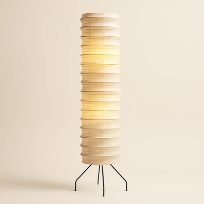 Lampadaire Japonais en Papier de Riz – Grande Taille