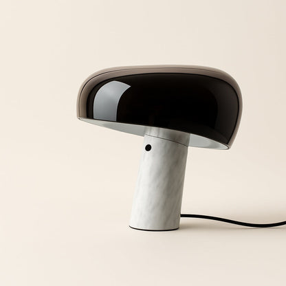 Lampe Champignon en Marbre – Design Élégant
