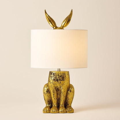 Lampe de Chevet Animaux Dorée, Argentée, Noire ou Blanche
