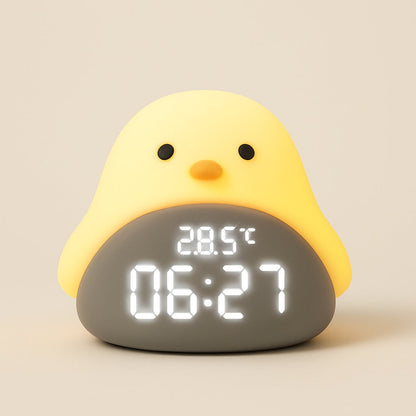 Réveil Veilleuse Poussin pour Enfant – Rechargeable