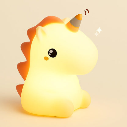 Veilleuse Licorne LED 7 Couleurs avec Télécommande