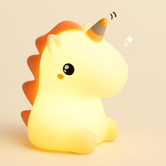 Veilleuse Licorne LED 7 Couleurs avec Télécommande