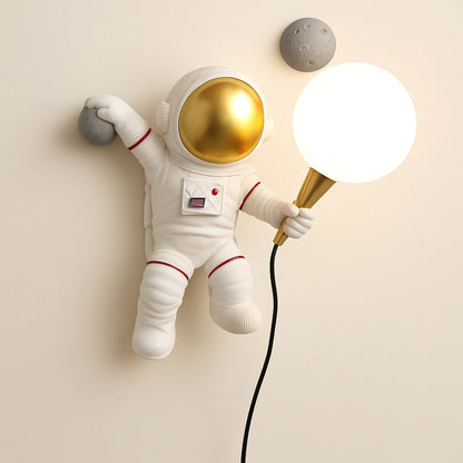 Lampe Astronaute – Veilleuse Décorative Lune et Espace