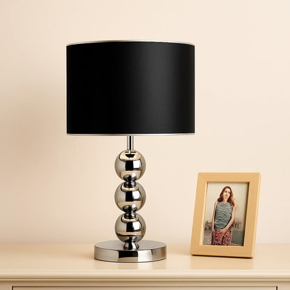 Lampe de chevet moderne en métal et résine