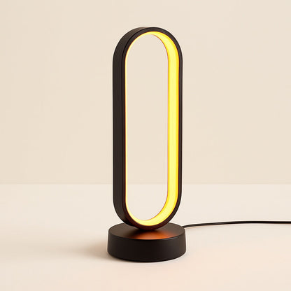 Lampe de Chevet Design Tactile Noire en Métal