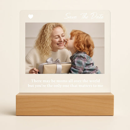 Lampe de Chevet Personnalisable avec Photo