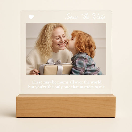 Lampe de Chevet Personnalisable avec Photo