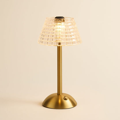 Lampe Cocooning Cristal Rechargeable – Toucher Tamisé