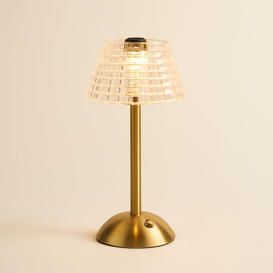 Lampe Cocooning Cristal Rechargeable – Toucher Tamisé
