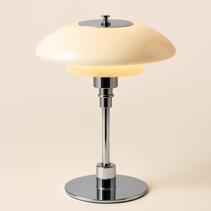 Lampe de Chevet Design en Métal et Verre