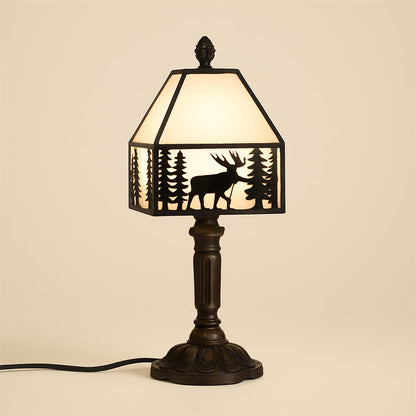 Lampe Tiffany Art Nouveau Élan – Verre et Métal