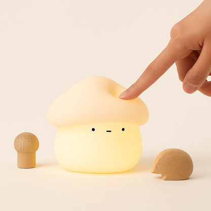 Veilleuse Champignon en Silicone pour Enfant