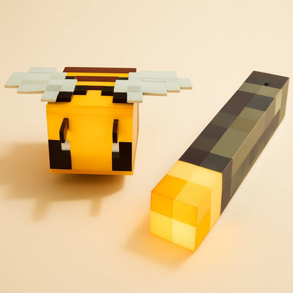 Lampes et Torches Minecraft – Collection LED pour Gamers