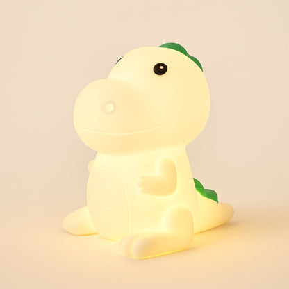 Veilleuse Dinosaure en Silicone Souple pour Enfant