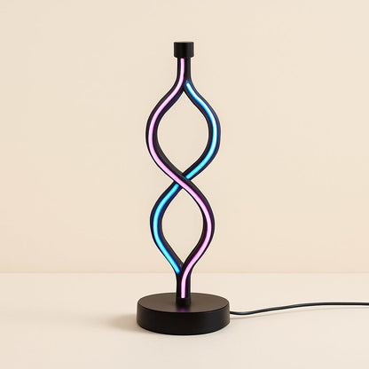 Lampe de Chevet LED Design en Acrylique et Métal