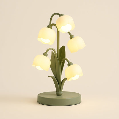 Lampe de Chevet Fleur à Interrupteur Magnétique
