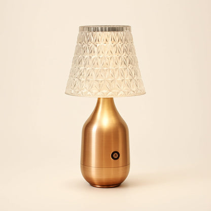 Lampe de Chevet en Cristal Tactile Rechargeable