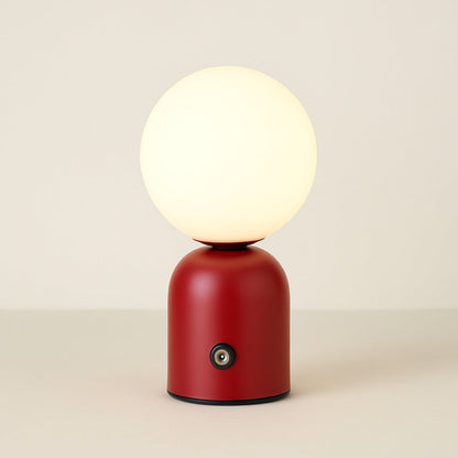 Lampe Boule Vintage à Poser – Tactile et Sans Fil