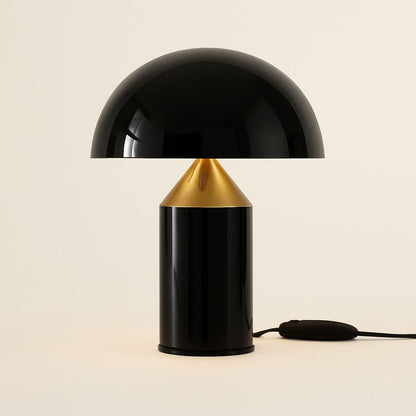 Lampe Champignon Design – Noir, Blanc ou Doré