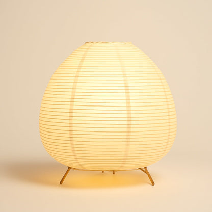 Lampe Japonaise en Papier de Riz et Métal