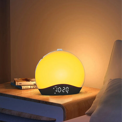 Radio Réveil Lampe de Chevet Multifonction