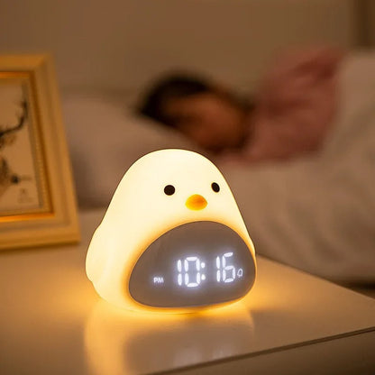 Réveil Veilleuse Poussin pour Enfant – Rechargeable