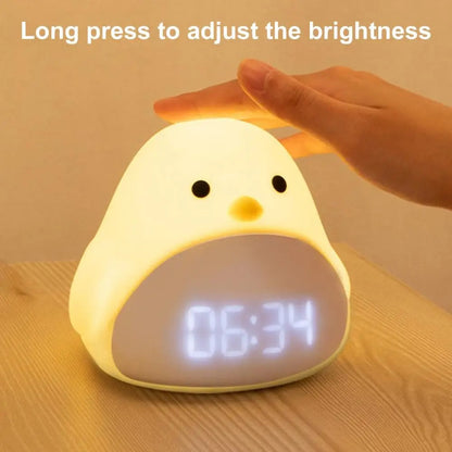 Réveil Veilleuse Poussin pour Enfant – Rechargeable