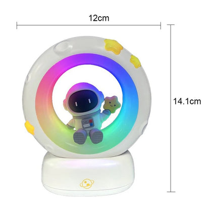 Veilleuse Astronaute en Silicone pour Chambre Enfant