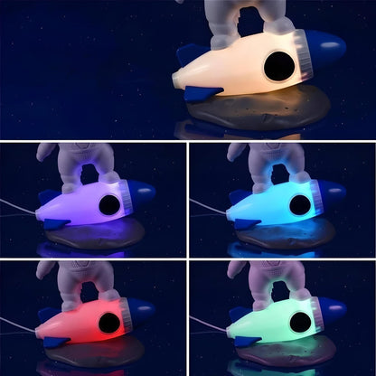 Veilleuse Astronaute Projecteur Galaxie et Bluetooth