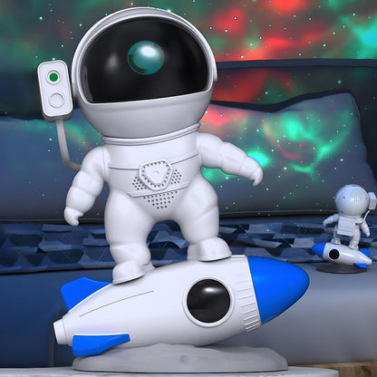 Veilleuse Astronaute Projecteur Galaxie et Bluetooth