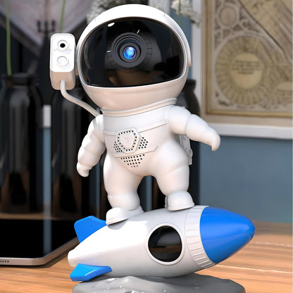 Veilleuse Astronaute Projecteur Galaxie et Bluetooth